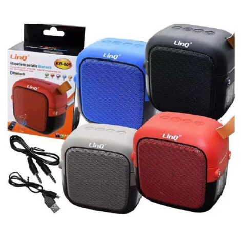 Haut-parleur Lecteur Bluetooth Tf Radio Fm Usb Portable Kb-605