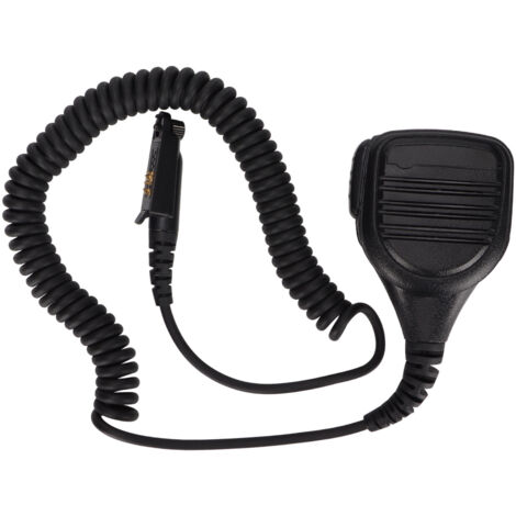 Haut-parleur microphone portable pour talkie-walkie avec connecteur M6, compatible Estalky R887, Ruggeer B8000 et F22+.