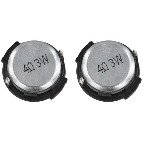 Haut-parleur miniature large bande de 31 mm (1,25 pouce) 4 ohms 3 W à aimant néodyme