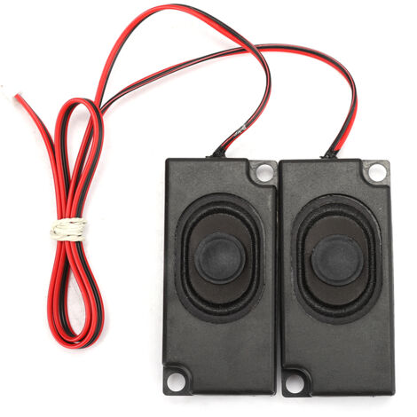 Haut-parleur portable 8Ω 3W avec basses puissants, double enceinte magnétique pour usage domestique