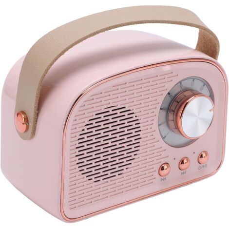 Haut - Parleur Rétro BT - Petit Décor Vintage Portable Portable pour la