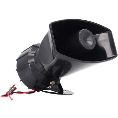 Haut-parleur sirène 130db, klaxon d'alarme haute puissance 60W, dispositif d'avertissement intérieur et extérieur pour système de sécurité, DC12V