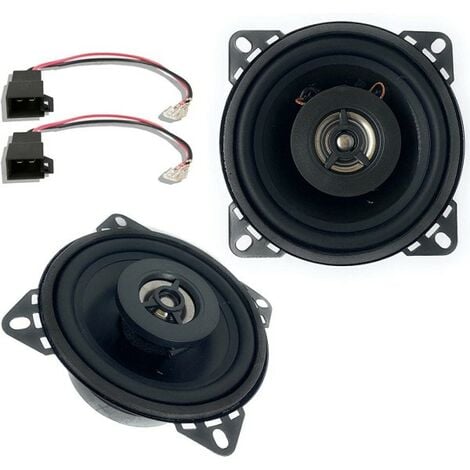 PAIRE DE HAUT-PARLEURS MID-BASS WOOFER 10CM 280W IMPEDANCE 4 OHM