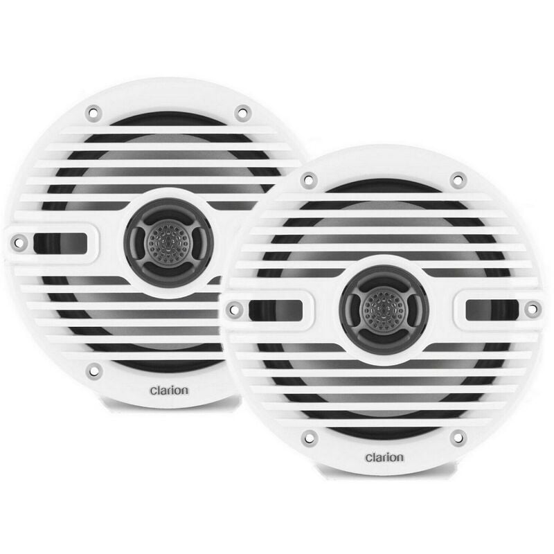 Clarion Marine Haut-Parleurs Marins Coaxiaux de 6,5 Pouces Puissance 30W Rms