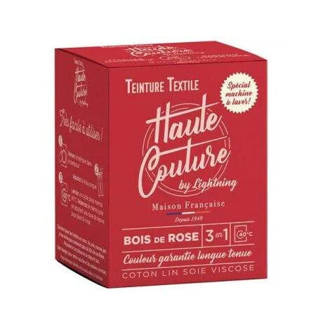 HAUTE-COUTURE - Teinture textile haute couture bois de rose 350g