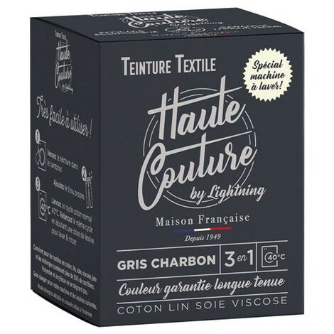 HAUTE-COUTURE - Teinture textile haute couture gris charbon 350g
