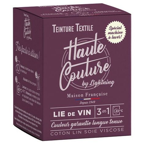 HAUTE-COUTURE - Teinture textile haute couture lie de vin 350g