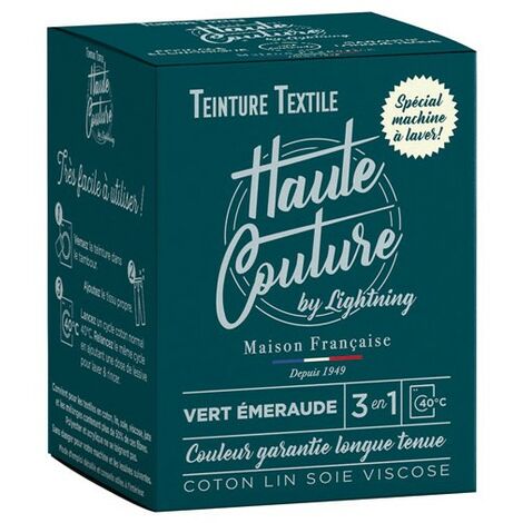 HAUTE-COUTURE - Teinture textile haute couture vert emeraude 350g
