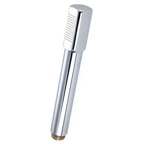 Haute pression pluie fleur pommeau de douche barre baignoire à main douche SPA filtre eau maison hôtel carré réglable buse 1 pièces carré main pulvérisation