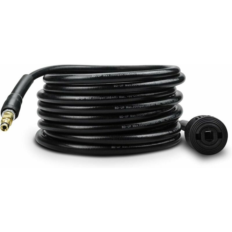 Lucky-88 - Haute Pression Rallonge flexible Tuyau 15 m Quick Coupling renforcée Pour Karcher K2 K3 K4 K5 K6 K7
