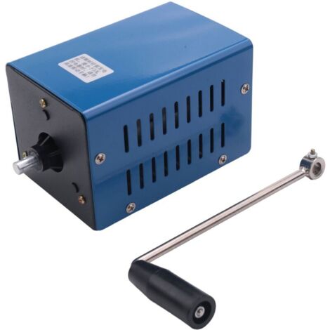 Haute Puissance Dynamo Chargeur Portable de Main D'Urgence Manivelle Chargement Usb Survie Générateur