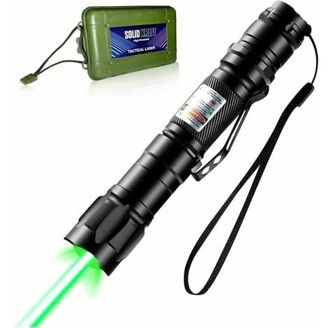 ZMLEVE Haute Puissance Électrique Laser Vert Outils à Main Professionnels Extérieur Stylo Indicateur Stylo de Commandement