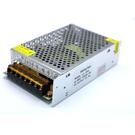 Haute Puissance Transformateur Variateurs Adaptateurs Interrupteur alimentation Pilote AC 110V/220V DC 24V 5A 120W pour LED Bande