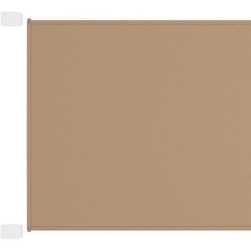 Kalisse - fimei Auvent vertical Taupe 140x600 cm Tissu oxford