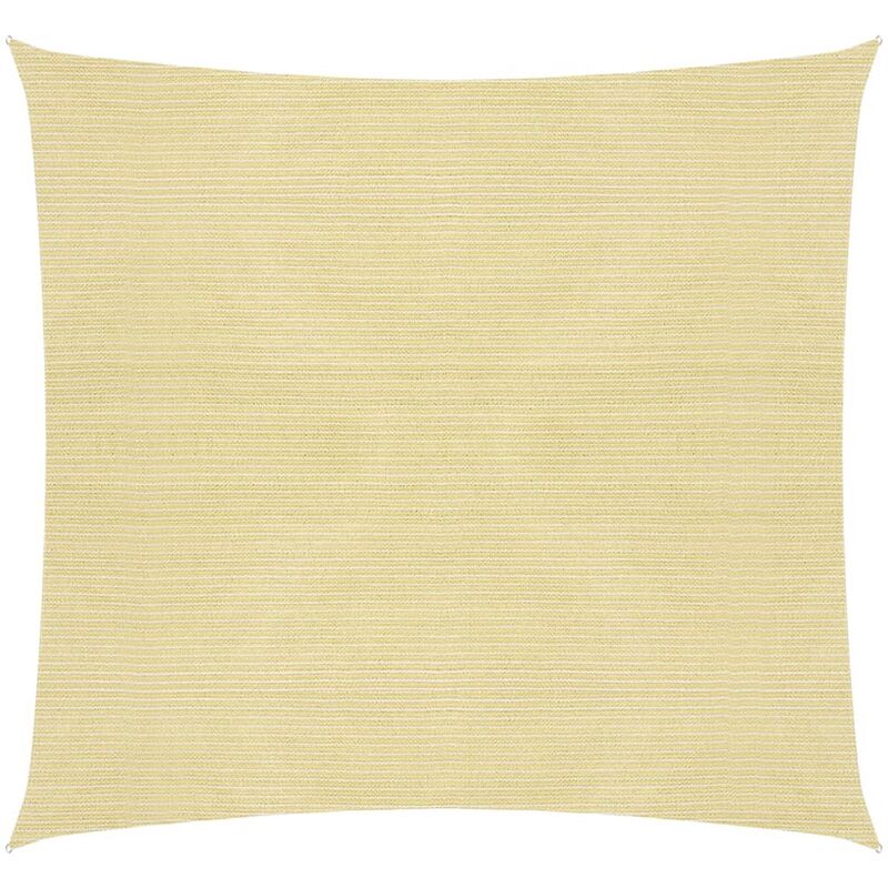 Prolenta Premium - inlife Voile d'ombrage 160 g/m² Beige 2,5x2,5 m pehd - Beige
