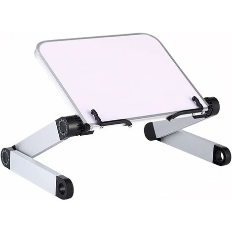 Hauteur et angle réglables lutrin livre, support de lecture avec bras en aluminium et clips de reliure, porte livre cuisine pour Big Heavy HardCover et ordinateur portable