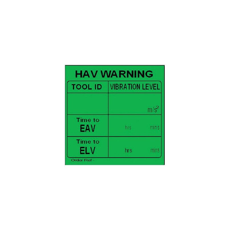Zoro Select - hav Self-write eav & elv Adhesive Labels 51MMX27MM Green- you get 5