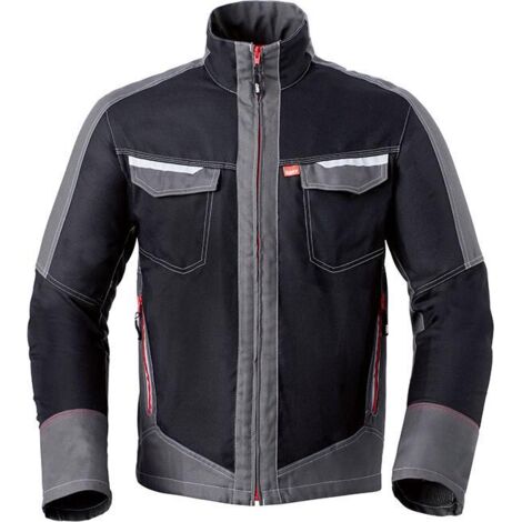 HAVEP Langjacke Attitude, Gr. L, schwarz/kohlengrau