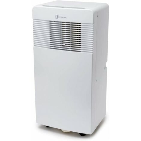 Haverland IGLU-9 | Aire acondicionado móvil de bajo consumo 3 en 1 | 9000BTU | 2600W | Refrigeración Ventilación Deshumidificación | Silencioso | Control remoto | Temporizador | Kit de ventana | Blanco