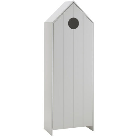 HAVRE - Armoire Cabane de Plage Blanche 1 Porte