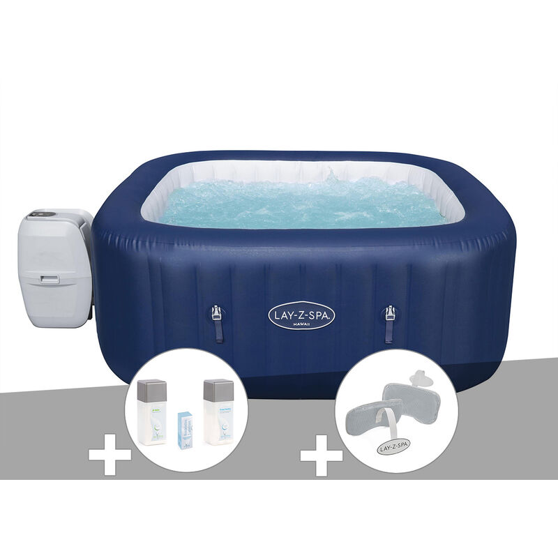 Bestway - kit spa gonflable lay-z-spa hawaii...