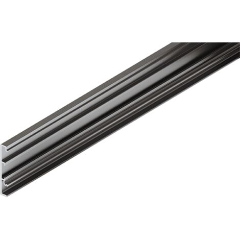 Hawa Clip-Blende zu Laufschiene Junior 80/100 B Alu eloxiert L= 2000 mm