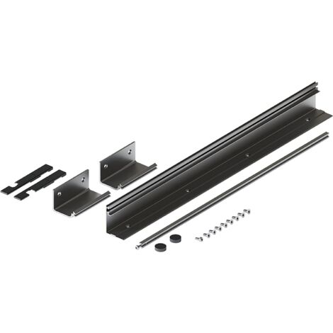 Hawa Connector-Set 55 mm, Länge 560 mm, für Verbindung Aussenseite mit Korpus