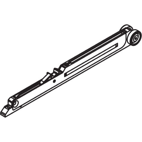 Hawa Garnitur Hawa Dämpfung Bau 60, Türgewicht 10 60 kg, für 1 Türe