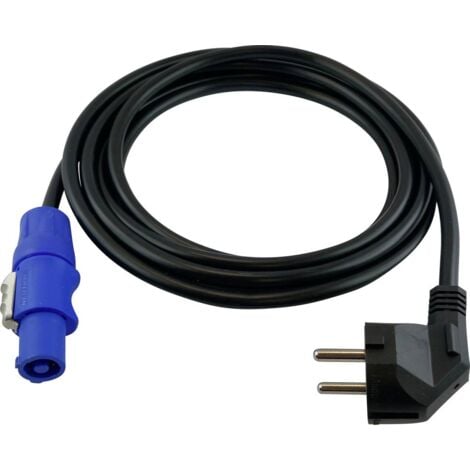 HAWA R7024 alimentation Câble de raccordement noir 1.50 m