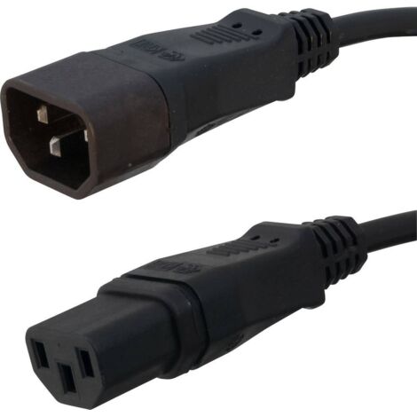 HAWA R773 appareils IEC Câble de raccordement noir 2.00 m X035311