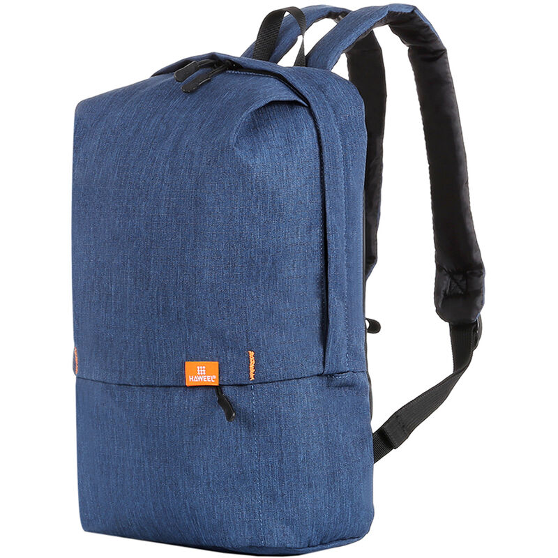 

Haweel - 10L Mochila de gran capacidad Color puro Unisex Mochila deportiva de ocio al aire libre Bolsa de viaje para hombres Mujeres,Azul oscuro