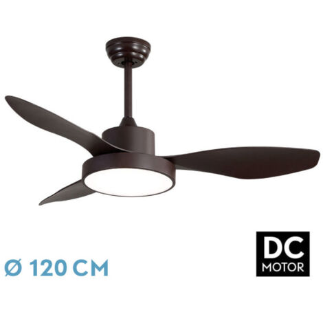 Hayate DC-Lüfter 48W Braun