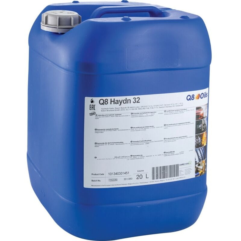 Q8 Oils - 20LTR Haydn 46 Hydraulic Oil