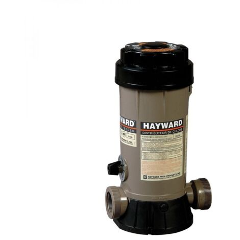 Hayward – Chlorinateur automatique 4 kg – Pour piscines jusqu'à 95m3 – Réglage facile – Entretien minimal – Eau cristalline sans tracas