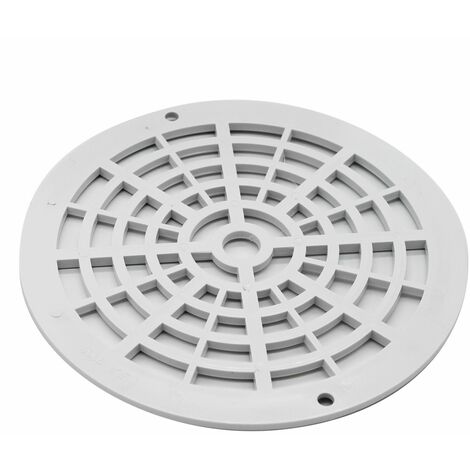 Hayward – Grille bonde de fond ronde pour piscine – Diamètre 175 mm – Épaisseur 5 mm – Matériau ABS résistant aux chocs - PDFX9938