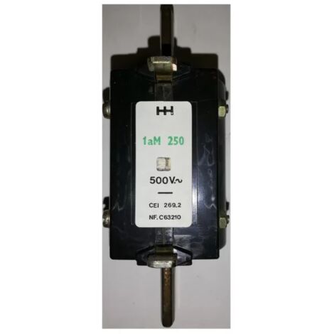 Hazemeyer 3327326 Cartouche à couteau aM - taille 1 - 250A - 500V
