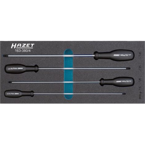 Hazet 163-380/4 TX-Schraubendreher-Satz 1/3+ 4-tlg