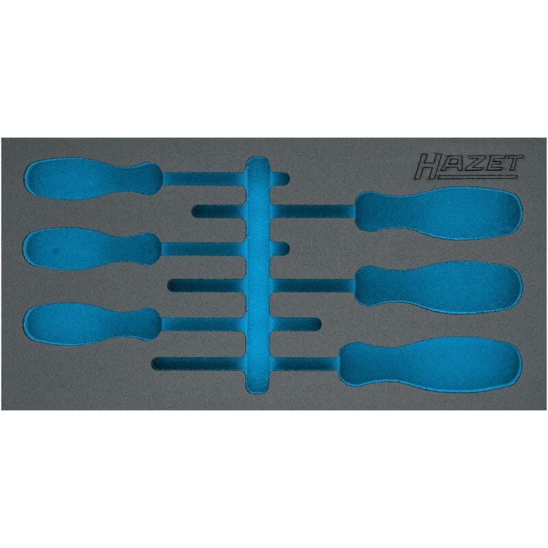 Hazet - Garniture en mousse souple bimatière 163-266L ∙ l x l : 342 mm x 172 mm