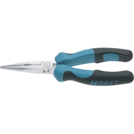 Hazet 1841A-22 Pinza A Becchi Mezzotondi, Multicolore, Lunghezza 165 mm