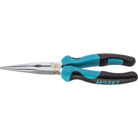 Hazet 1841A-33 Pinza A Becchi Mezzotondi, Multicolore, Lunghezza 205 mm