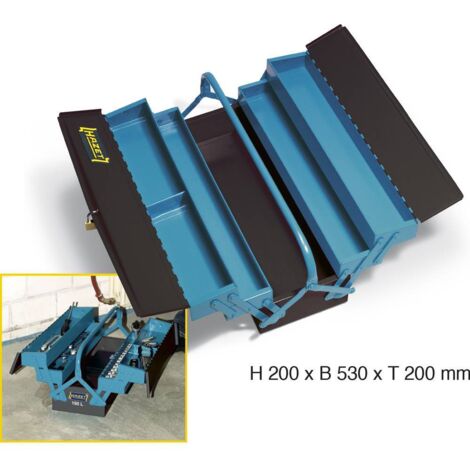 Hazet 190L Cassetta porta utensili senza contenuto Acciaio Nero, Blu