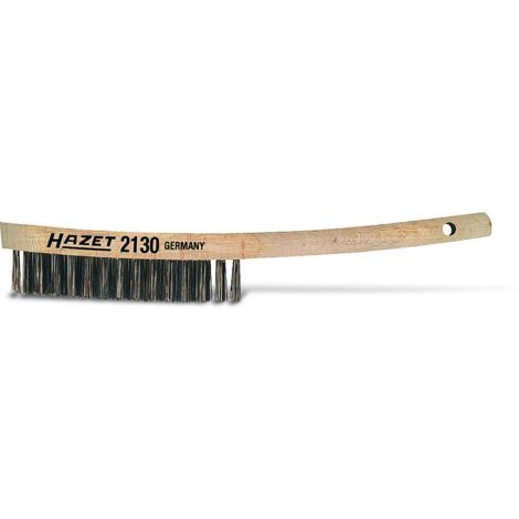 Hazet 2130 Spazzola Metallica, Multicolore, Lunghezza 290 mm
