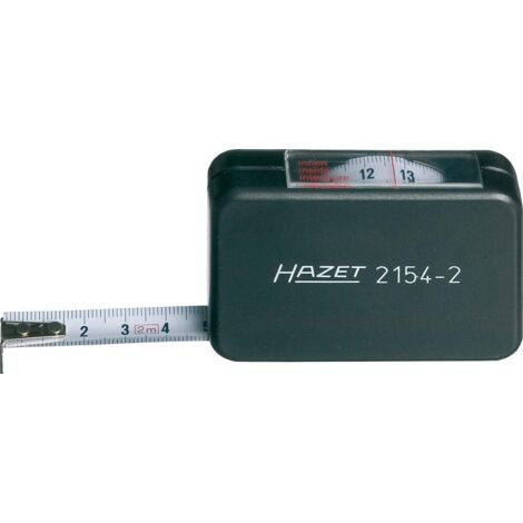 Hazet 2154-2 Flessometro, Multicolore, Lunghezza 2000 mm
