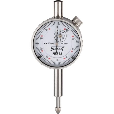 Hazet 2155-65 Comparateur 8 mm Lecture: 0.01 mm A688291