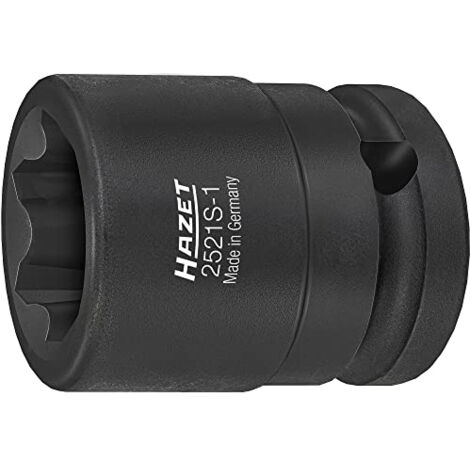 HAZET 2521S-1 CLÉ À CHOCS, TOURNEVIS MÉCANIQUE DOUILLE AVEC PROFIL SPÉCIAL, BLUE