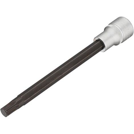 Hazet 2579-9 Inserto Chiave A Bussola Giravite Per Testate, Argento, Attacco Quadro, Cavo, 12.5 mm 1/2 di Pollice