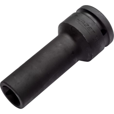 Hazet 2850-E24 Inserto Chiave a Bussola per Avvitatori ad Impulso Torx, Nero, Attacco Quadro, Cavo, 20 mm 3/4 di Pollice