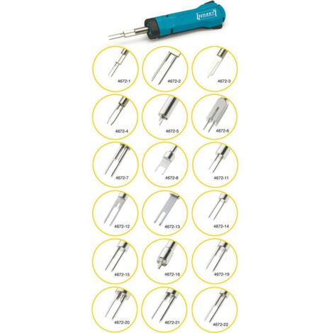 Hazet 4672-1 Strumento distaccatore cavo nero professionale