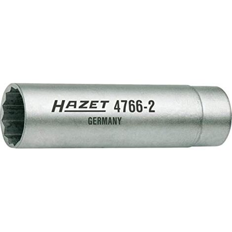HAZET 4766-2 - LLAVE DE BUJÍA (14 MM, CUADRADO INTERIOR DE 10 MM)