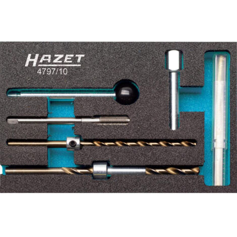 HAZET 4797/10 KIT DE RÉPARATION FILETAGE POUR LA VIS DE FIXATION DE L'INJECTEUR